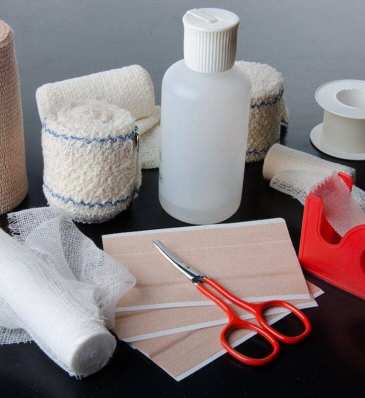 cuidado de heridas casero