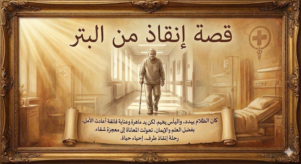 قصة انقاذ من البتر