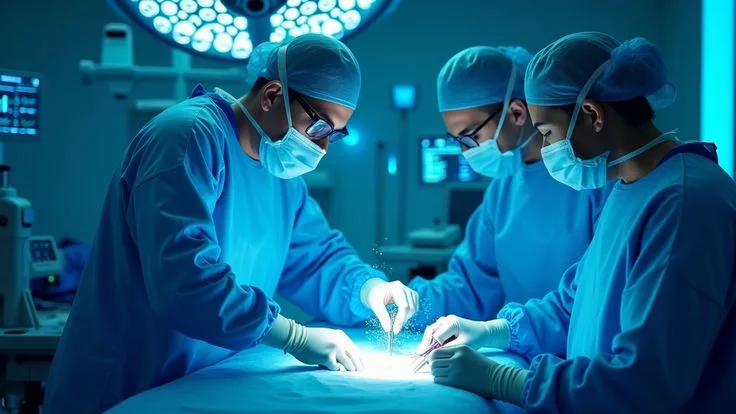 طبيب يجري عملية قسطرة قلب دقيقة في مستشفى أردني متخصص