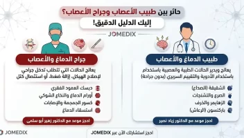 الفرق بين الدماغ والاعصاب وجراحة الدماغ والاعصاب